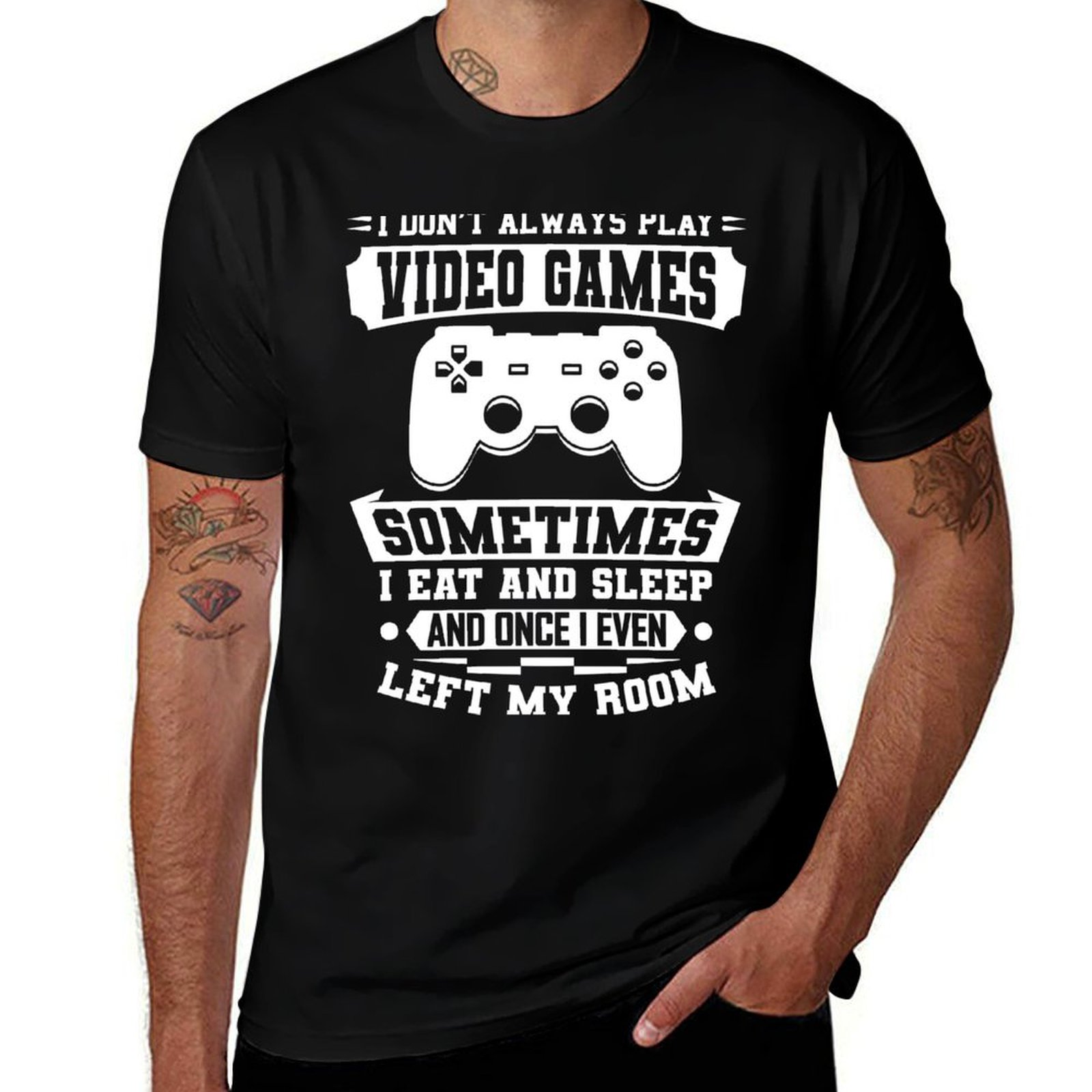 Street Fashion Videos - いつもビデオゲームをプレイするわけではありません ギフトTシャツ ストリートファッション カジュアルTシャツ