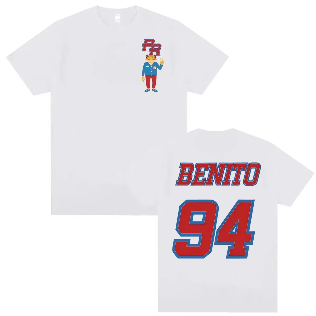 Foto Street Fashion - ラッパー バッドバニー Tシャツ Debi Tirar Mas