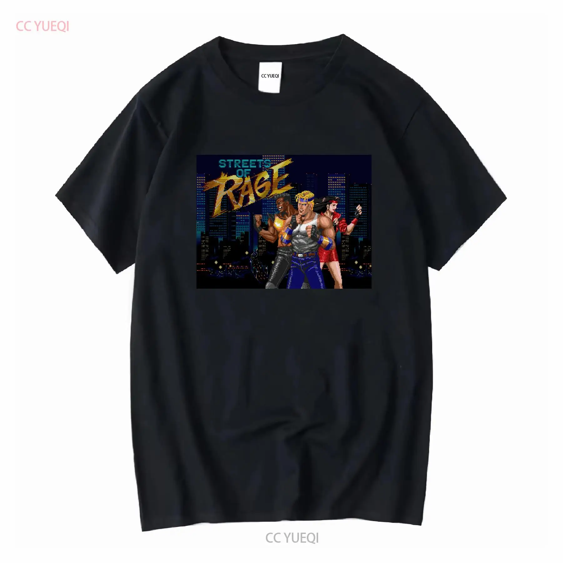 Street Fashion Videos - Streets of Rage 90 年代スタイルのビデオゲームピクセルアート T