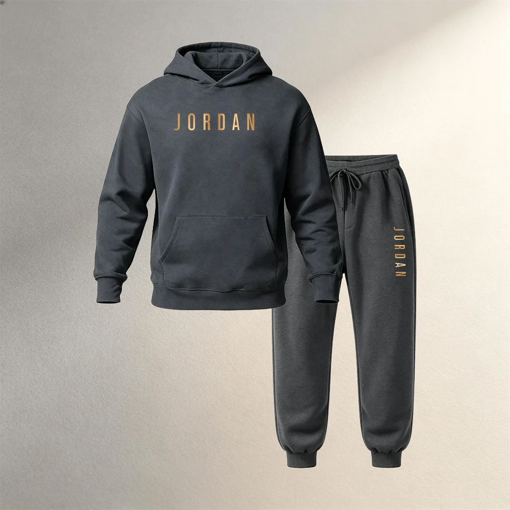 メンズ服 2ピース プルオーバーフーディー 秋冬 スポーツカ - Street Fashion Outfit のレビューと価格