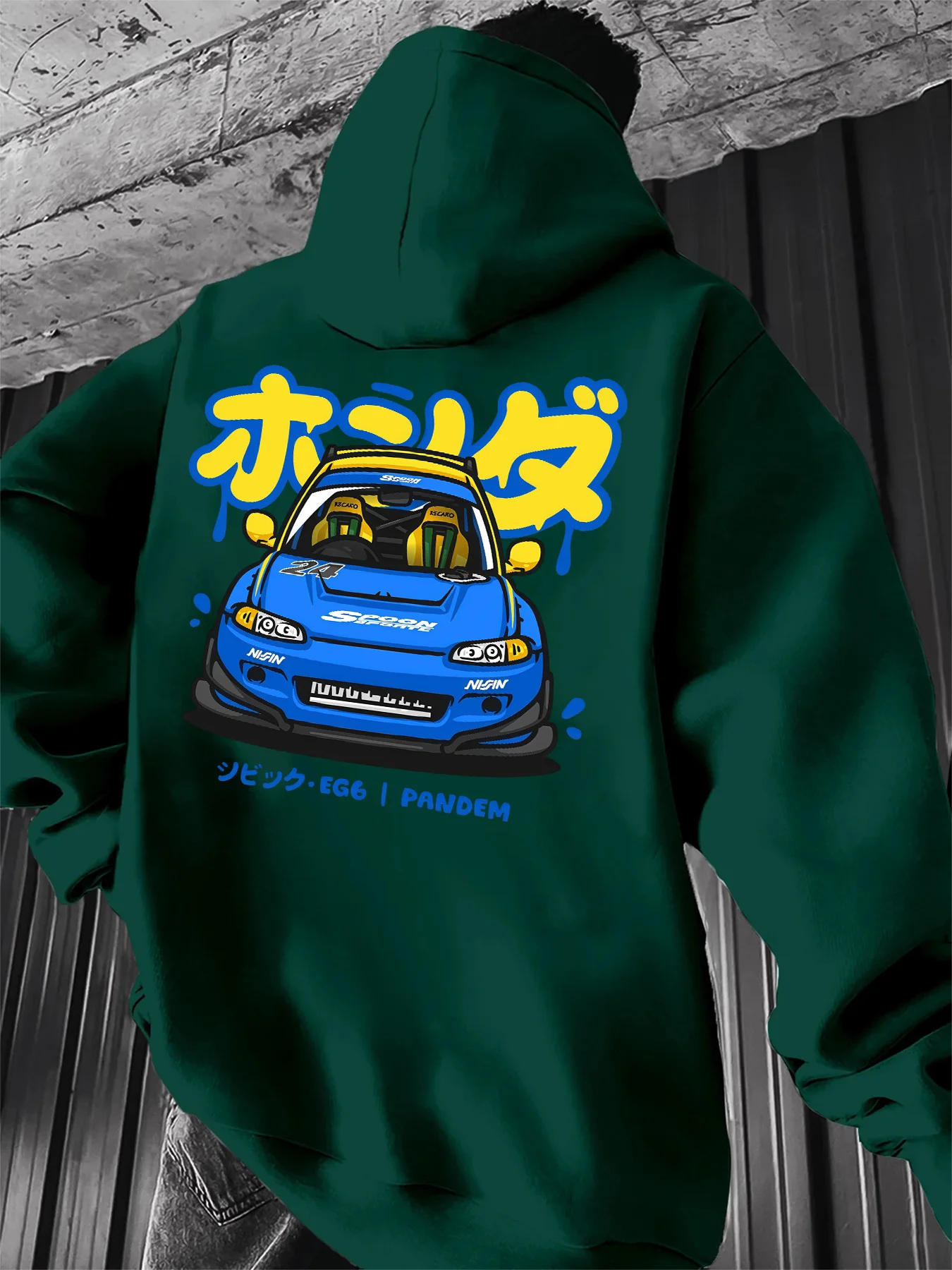 ヴィンテージJDMドリフトレースカー、日本のグラフィティテキ - Street Fashion Culture のレビューと価格
