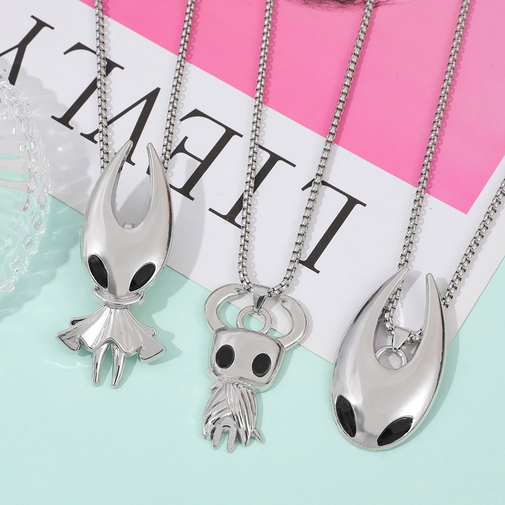 ファッションゲームジュエリーアクセサリー、ホロウナイトをテー - Street Fashion Necklace のレビューと価格