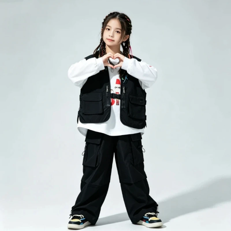 ストリートダンス衣装男の子女の子ヒップホップジャズダンス衣装 - Street Fashion Outfit Girl のレビューと価格