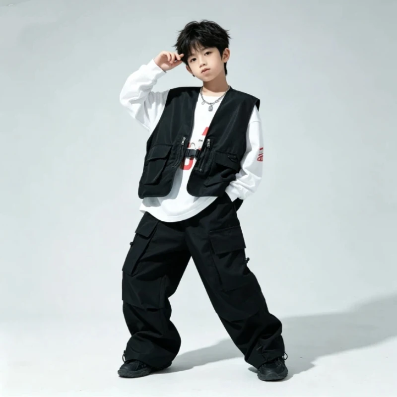 ストリートダンス衣装男の子女の子ヒップホップジャズダンス衣装 - Street Fashion Outfit Girl のレビューと価格