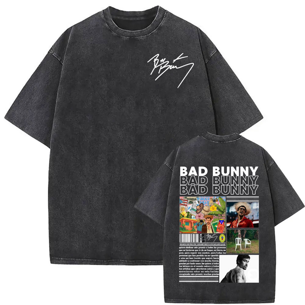 バッドバニー DTMF Debi Tirar Mas Fot - Foto Street Fashion のレビューと価格