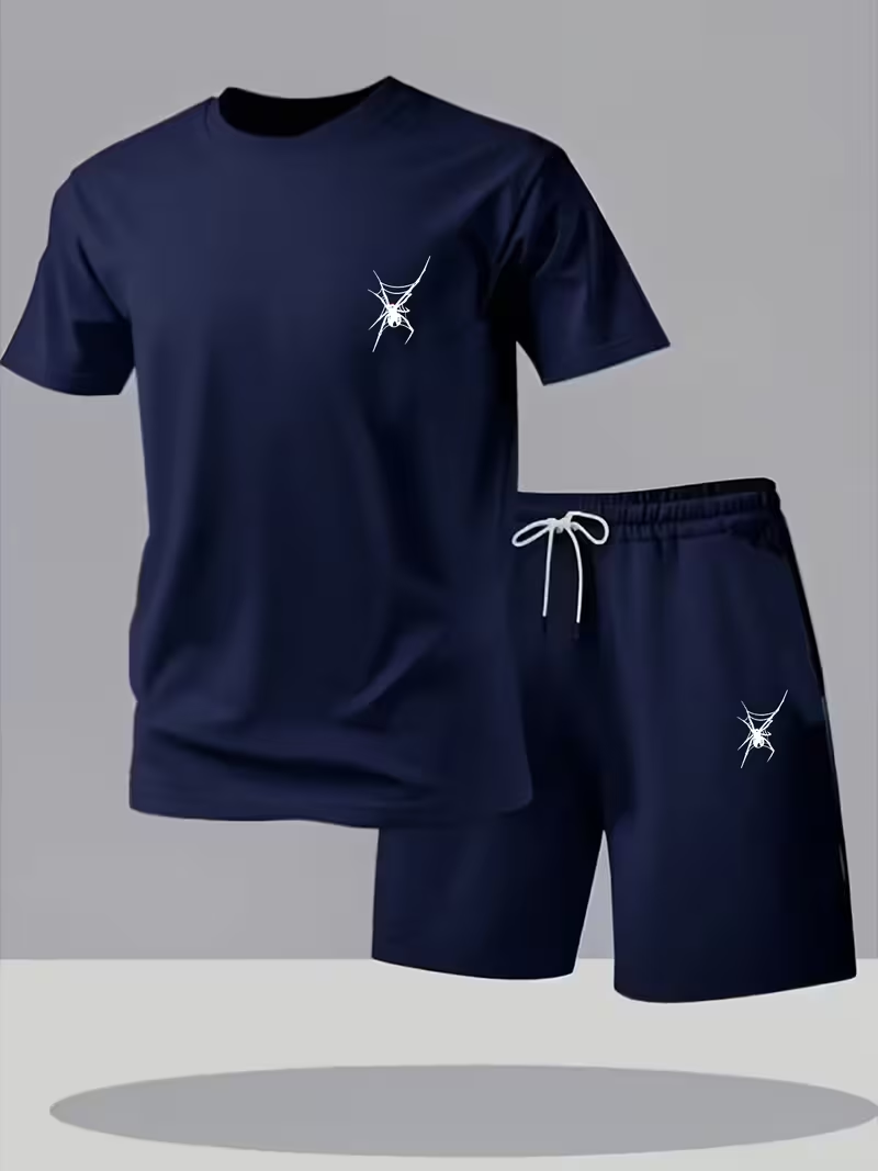 新しいストリートトレンディメンズ夏通気性スポーツウェア半袖シ - Street Summer Fashion のレビューと価格