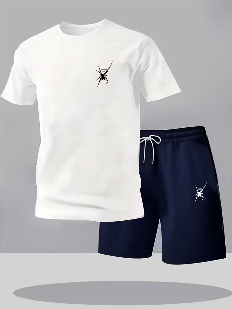 新しいストリートトレンディメンズ夏通気性スポーツウェア半袖シ - Street Summer Fashion のレビューと価格