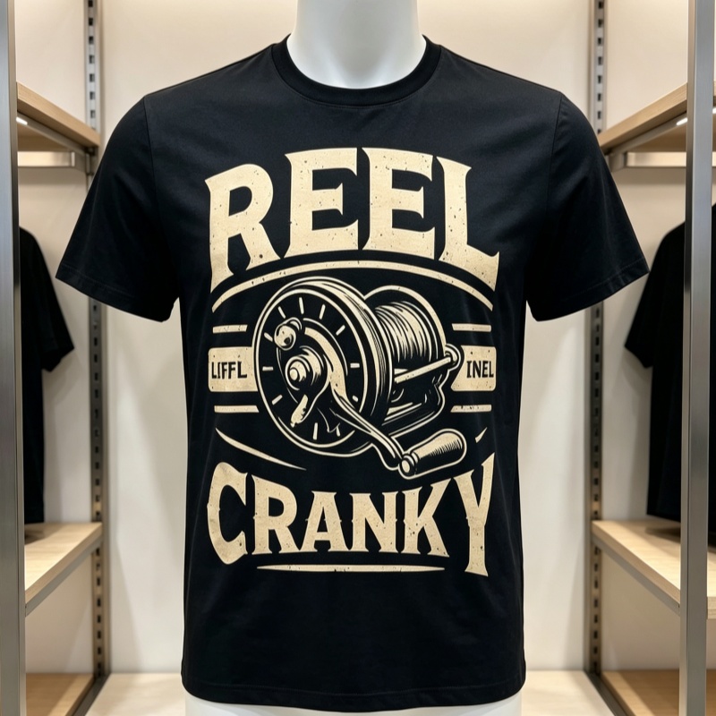 リール柄プリント入りクランキー・フィッシング・リール・フォン - Street Fashion Reels のレビューと価格
