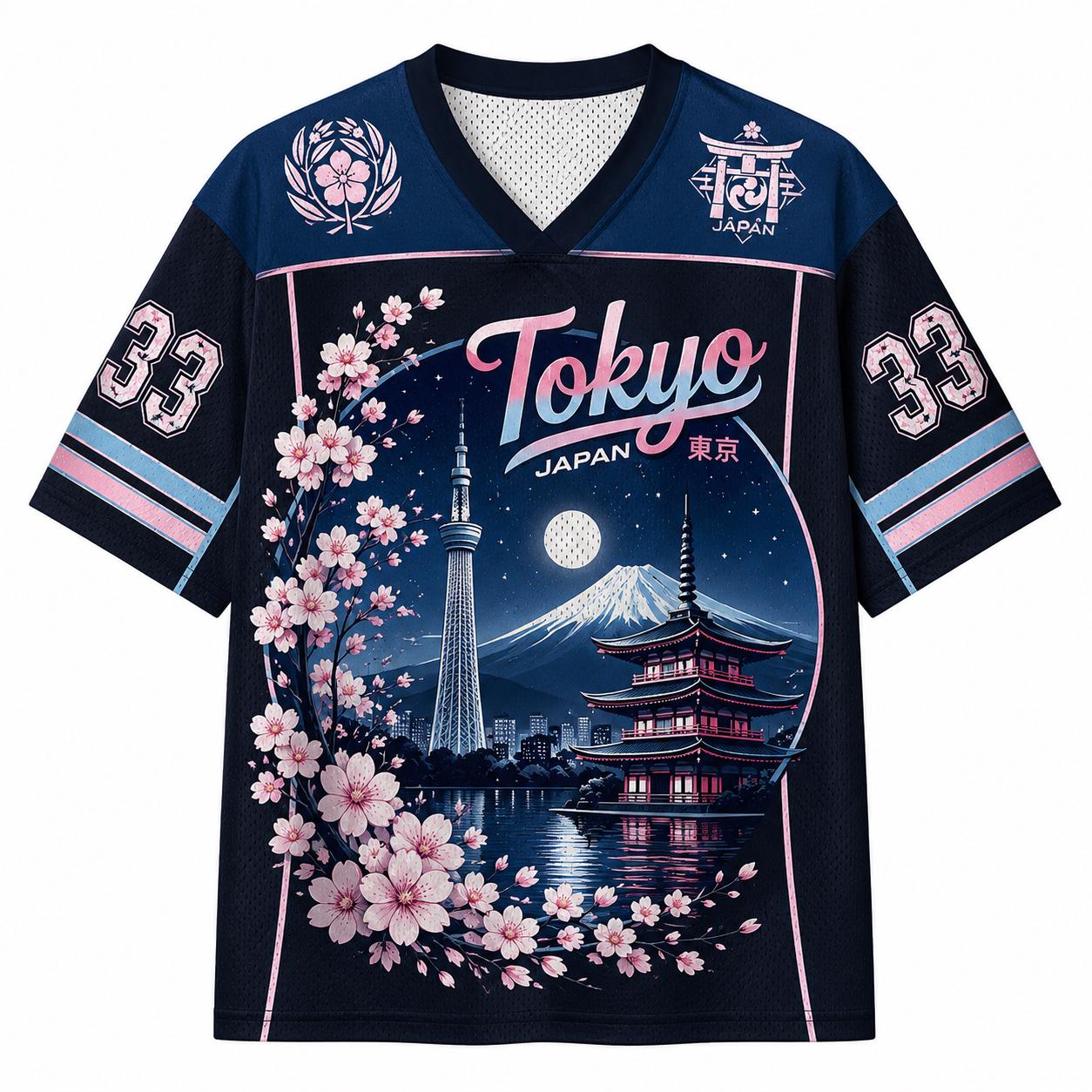 2026年夏ファッション 日本京都桜柄 3Dプリント 速乾性 - Street Fashion Kyoto のレビューと価格