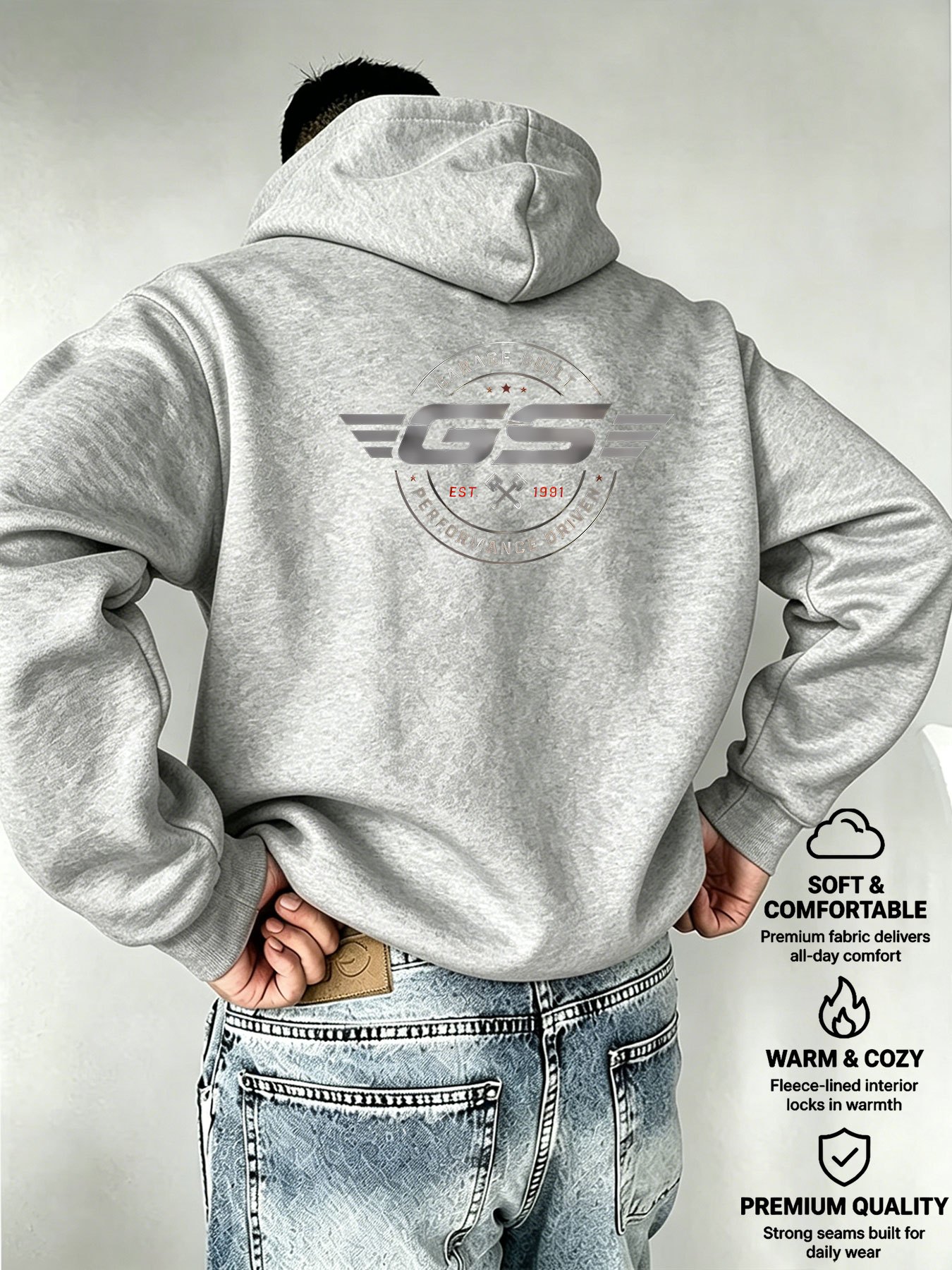 メンズストリートファッションのヒップホップフード付きスウェッ - Street Fashion Culture のレビューと価格